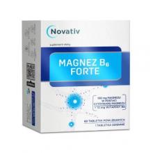 Zdjęcie produktu - Novativ Magnez B6 Forte, 60tabl. powl.