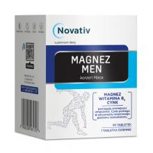 Zdjęcie produktu - Novativ Magnez Men, 60tabl.