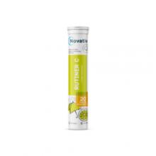 Zdjęcie produktu - Novativ Rutiner C smak cytrynowy, 20tabl. musujących