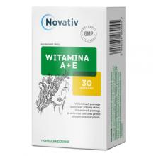 Zdjęcie produktu - Novativ Witamina A+E, 30 kaps.