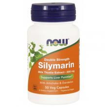 Zdjęcie produktu - NOW DOUBLE Strength Silymarin Milk Thistle Extract 300mg, 50 kaps.