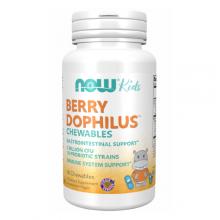 Zdjęcie produktu - NOW FOODS BERRY DOPHILUS Probiotyk, 60 tabletek 