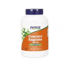 Zdjęcie produktu - Now Foods Cascara Sagrada 450 mg, 250 kaps.