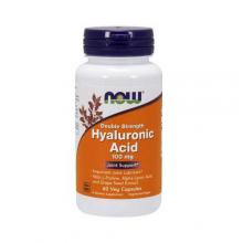 Zdjęcie produktu - Now Foods KWAS HIALURONOWY 100 mg, 60kaps.