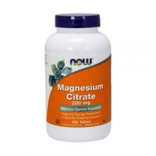 Zdjęcie produktu - NOW Magnesium Citrate -250 tabletek