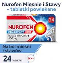 Nurofen Mięśnie i Stawy Forte- 24 tabl.
