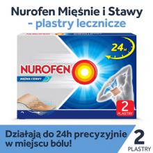 Nurofen Mięśnie i Stawy plastry lecznicze, 2 szt.