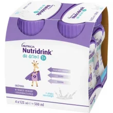 Zdjęcie produktu - Nutridrink dla dzieci smak neutralny, 4 x 125 ml