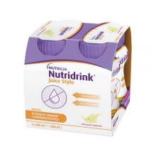 Zdjęcie produktu - Nutridrink Juice Style smak gruszki i kwiatu bzu, 4 x 200 ml KR&Oacute;TKA DATA 11.10.2026