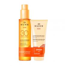 Nuxe Sun Olejek do opalania SPF 30, 150 ml + Balsam po opalaniu, 100ml