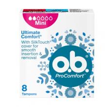 Zdjęcie produktu - O.B. ProComfort Mini Tampony, 8 szt.