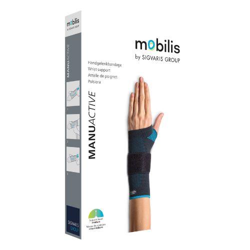 Miniaturka artykułu - MOBILIS ManuActive Stabilizator nadgarstka rozmiar XL lewy