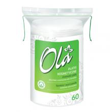 Zdjęcie produktu - OLA Płatki kosmetyczne owalne, 60 sztuk
