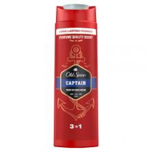 Zdjęcie produktu - Old Spice Captain Żel pod prysznic i szampon do włos&oacute;w 3w1, 400 ml