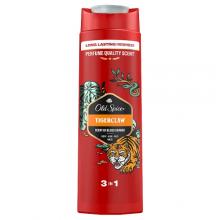 Zdjęcie produktu - Old Spice Tigerclaw 3w1 Żel pod prysznic i szampon dla mężczyzn, 400 ml