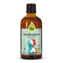 Zdjęcie produktu - Olini Olej dla seniora tłoczony na zimno nierafinowany, 100 ml