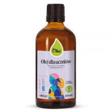 Zdjęcie produktu - Olini Olej dla uczni&oacute;w tłoczony na zimno nierafinowany, 100 ml
