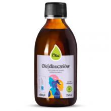 Zdjęcie produktu - Olini Olej dla uczni&oacute;w tłoczony na zimno nierafinowany, 250 ml