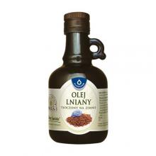 Zdjęcie produktu - Olej lniany, 250ml KR&Oacute;TKA DATA 31.10.2026