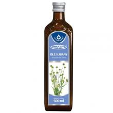 Zdjęcie produktu - OLEJ LNIANY Tłoczony na zimno, 500 ml