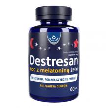 Zdjęcie produktu - OLEOFARM Destresan noc z melatoniną, 60 żelk&oacute;w