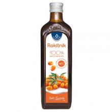 Zdjęcie produktu - OLEOFARM Rokitnik sok, 490ml - sok z owoc&oacute;w rokitnika