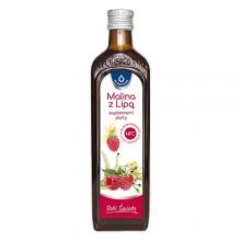 Zdjęcie produktu - OLEOFARM Sok malinowy z lipą, 490ml 