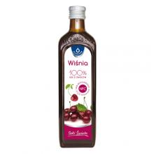 Zdjęcie produktu - OLEOFARM Wiśnia 100% sok z owoc&oacute;w wiśni, 490ml
