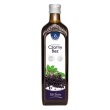Zdjęcie produktu - OLEOFARM Sok z czarnego bzu z witaminą C, 490ml	KR&Oacute;TKA DATA 31.12.2026