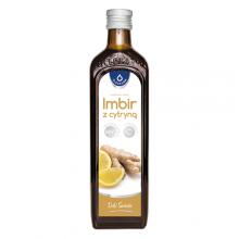 Zdjęcie produktu - OLEOFARM Sok z imbiru i cytryny z witaminą C, 490ml	