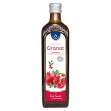 Zdjęcie produktu - Oleofarm Sok z owoc&oacute;w granatu z naturalną witaminą C, 490 ml