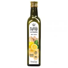 Zdjęcie produktu - OLEOFARM Syrop na miodzie imbir z cytryną, 250ml