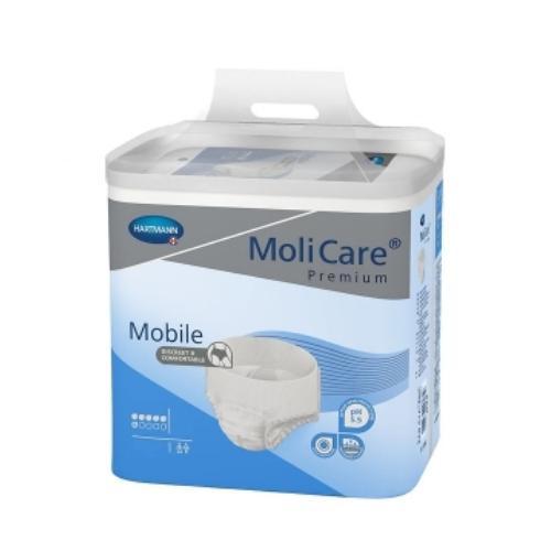 Miniaturka artykułu - MoliCare Pieluchomajtki PREMIUM Moblie 6K rozmiar XL, 30szt. USZKODZONE / 28szt / BRAK 2szt