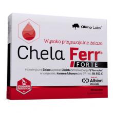 Zdjęcie produktu - OLIMP CHELA-FERR FORTE - 30 kapsułek