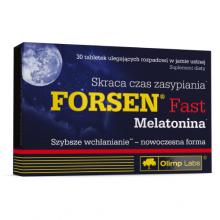 Zdjęcie produktu - OLIMP Forsen Fast Melatonina - 30 tabletek