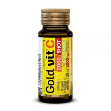 Zdjęcie produktu - OLIMP Gold Vit C 2000 Shot Ampułka Szklana, 25 ml