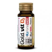 Zdjęcie produktu - OLIMP Gold-Vit D3+K2 Forte - malina, 25ml