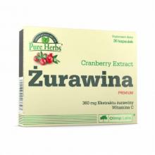 Zdjęcie produktu - Olimp Żurawina Premium, 30 kapsułek