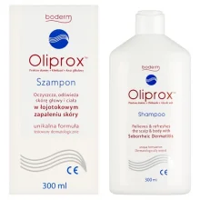 Zdjęcie produktu - OLIPROX Szampon przeciwłupieżowy na ŁZS łupież i grzybicę sk&oacute;ry, 300 ml