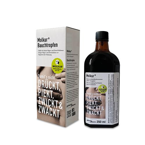 Miniaturka artykułu - Molkur Bauchtropfen - Naturalny koncentrat serwatki, 250ml