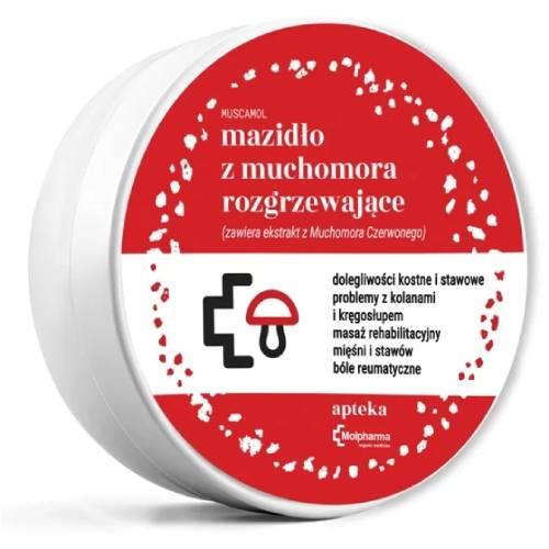Miniaturka artykułu - Molpharma Mazidło rozgrzewające z ekstraktem z Muchomora Czerwonego, 100 ml