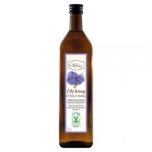 Zdjęcie produktu - OLVITA Olej lniany do diety dr Budwig zimno tłoczony, 1L