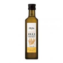 Zdjęcie produktu - Olvita Olej z kiełk&oacute;w pszenicy zimnotłoczony nieoczyszczony, 250 ml