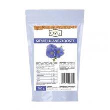 Zdjęcie produktu - OLVITA Siemię lniane złociste, 500g