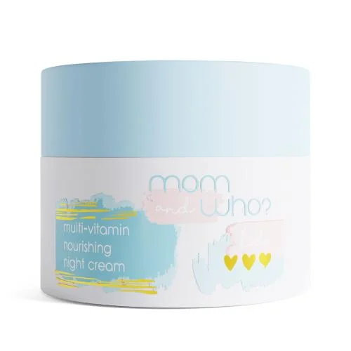 Miniaturka artykułu - Mom and Who? Kids Krem multiwitaminowy dla dzieci na noc, 50ml KR&Oacute;TKA DATA 31.10.2026