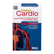Zdjęcie produktu - OMEGA CARDIO + czosnek, 60 kapsułek       