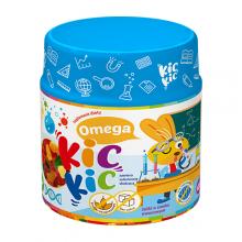 Zdjęcie produktu - Omega Kic Kic żelki o smaku owocowym bez cukru, 45 szt.