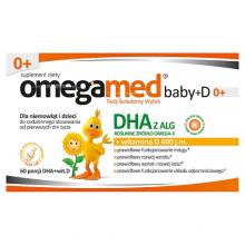 Omegamed Baby+D 0+, 60 kaps.
