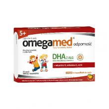 Zdjęcie produktu - Omegamed Odporność 5+ Syrop w kapsułkach do żucia, 30 szt.