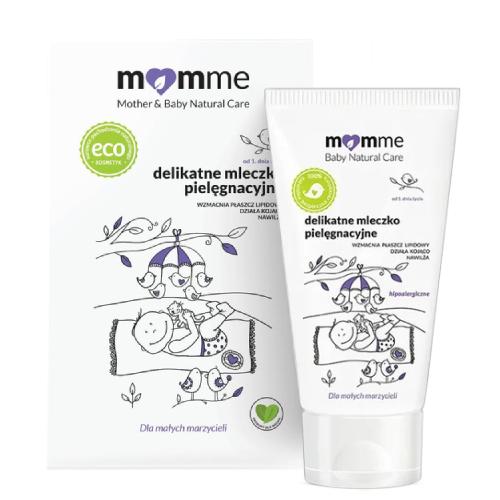 Miniaturka artykułu - MOMME Delikatne mleczko pielęgnacyjne dla dzieci, 150 ml